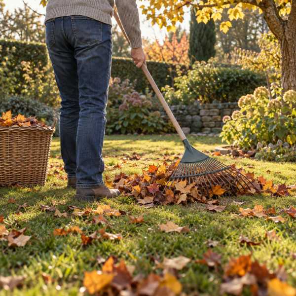 Limpieza y preparación del césped tras el verano Preparación del terreno para recuperar el césped tras el verano